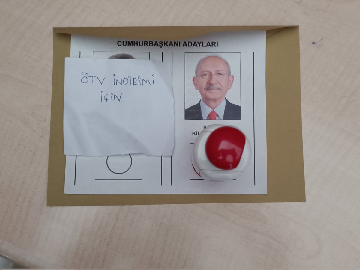 ÖTV indirimi için Kemal Kılıçdaroğlu diyoruz

#OylarKemalKılıcdaroğluna