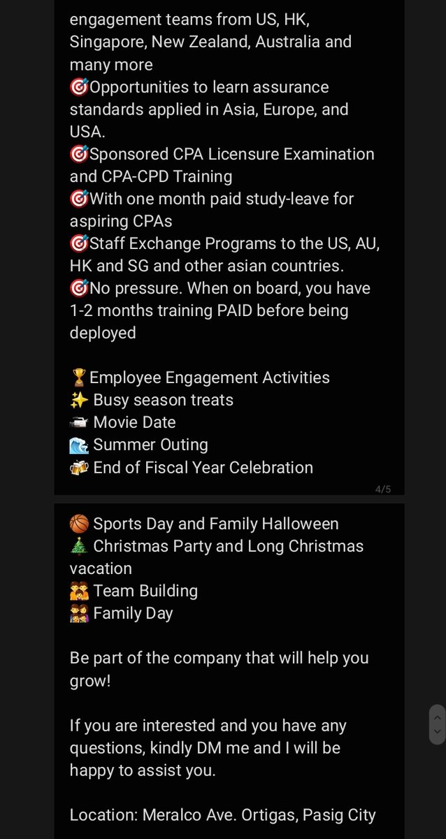 wip cpa on Twitter "Hello study twt friends andami nag pm sakin about sa p/wc ac manila hiring