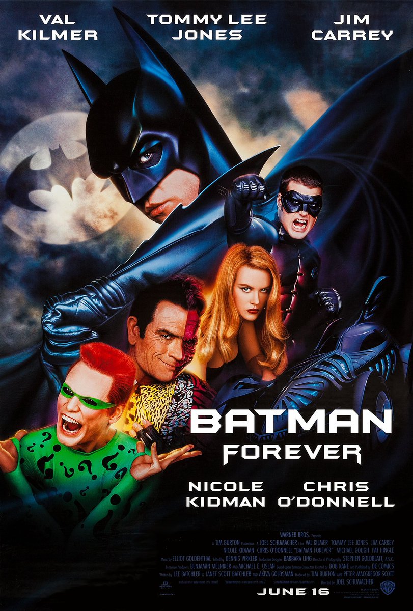 Batman forever review #batman #batmanforever #batman #robin #riddler #twoface #review #dc #comics #dccomics #moviereview #tommyleejones #jimcarrey #valkilmer #nicolekidman youtu.be/13q0m3mY8Yc