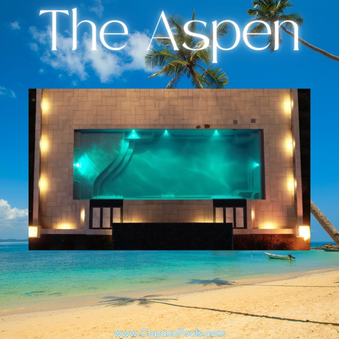 The Aspen is a beautiful modern pool available in 3 different sizes: 14'W x 35'L 5'6'D, 16′W x 35′L 5'6'D, & 16′W x 40′L 5'10'D. 🤩

#Pool #PoolCompany #LEDLighting #Design #CorpusChristi #SouthTexas #FiberglassPools #FreeQuote #ContactUs