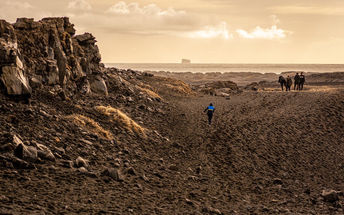 Beats a textbook. <a href="/DurringtonHigh/">Durrington High</a> geography students exploring the Reykjanes Peninsula.