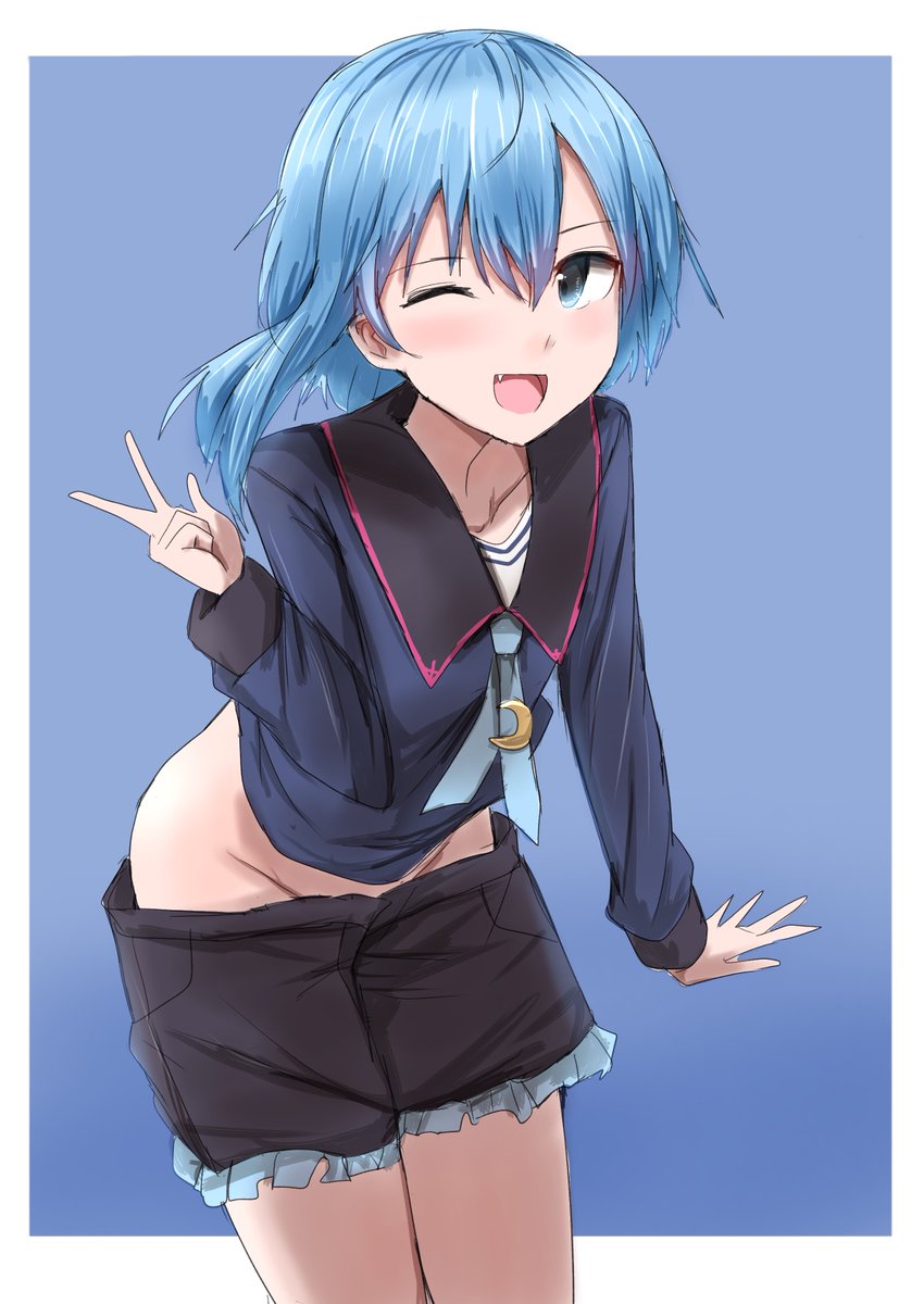 水無月ちゃん。 https://t.co/aTmM8x2y6Z