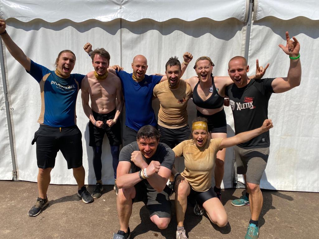 Xletix! Best team, awesome day! #muddyAlex #sport #einTeamEinZiel