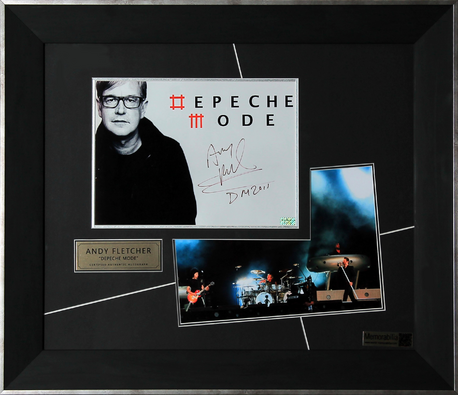 Andy Fletcher
'Depeche Mode'

Certified authentic signed photo. Andy Fletcher (1961) - English keyboardist, one of the founding members of Depeche Mode.