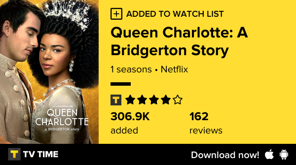 sowaskyy's tweet photo. I've just started following Queen Charlotte: A Bridgerton Story https://t.co/2QRUY9jzIm #tvtime https://t.co/2mTuCqXoQI