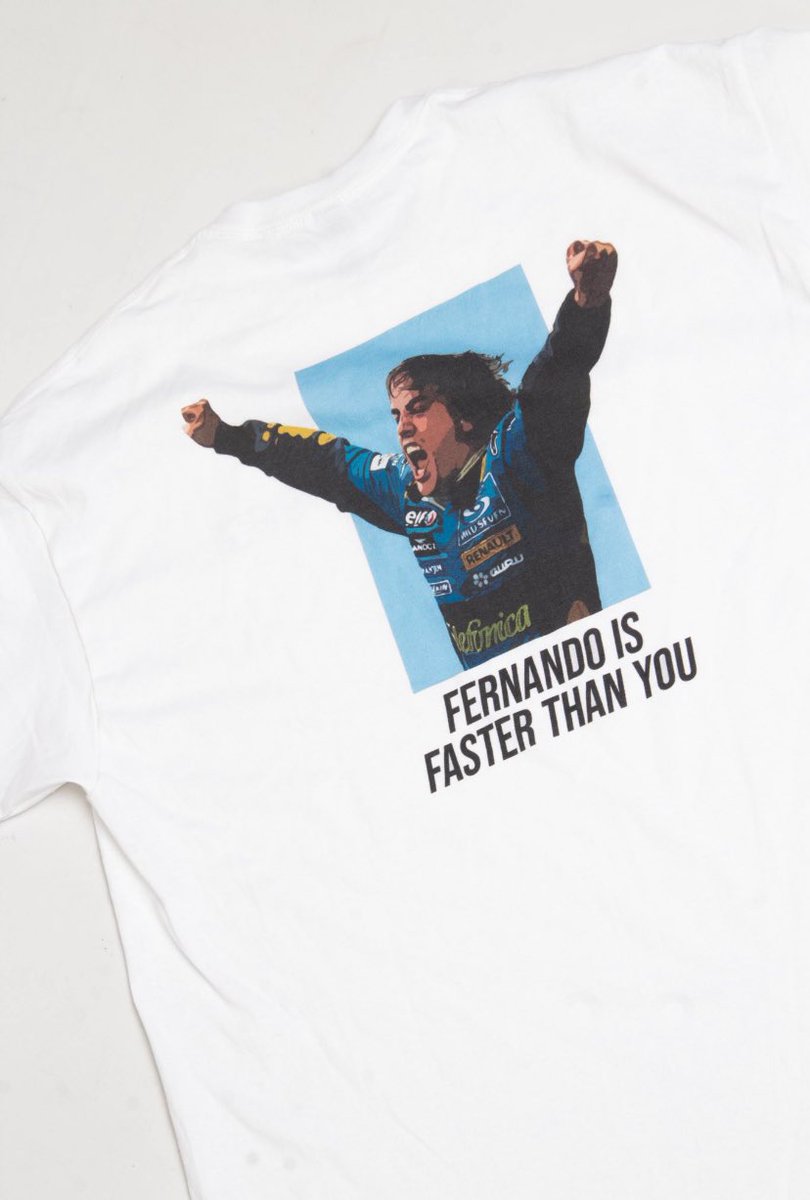 Wally_F1's tweet photo. 🚨SORTEO🚨

Sorteo con los cracks de @1863_club de una de estas camisetas (a elegir) entre todos los que acierten la posición de Fernando Alonso en la carrera de hoy.

⚠️Requisitos:
- Seguir a @1863_club y @Wally_F1.
- Dar Rt a este tweet.
- Comentar la posición de Alonso. https://t.co/OL7jSBy1yG