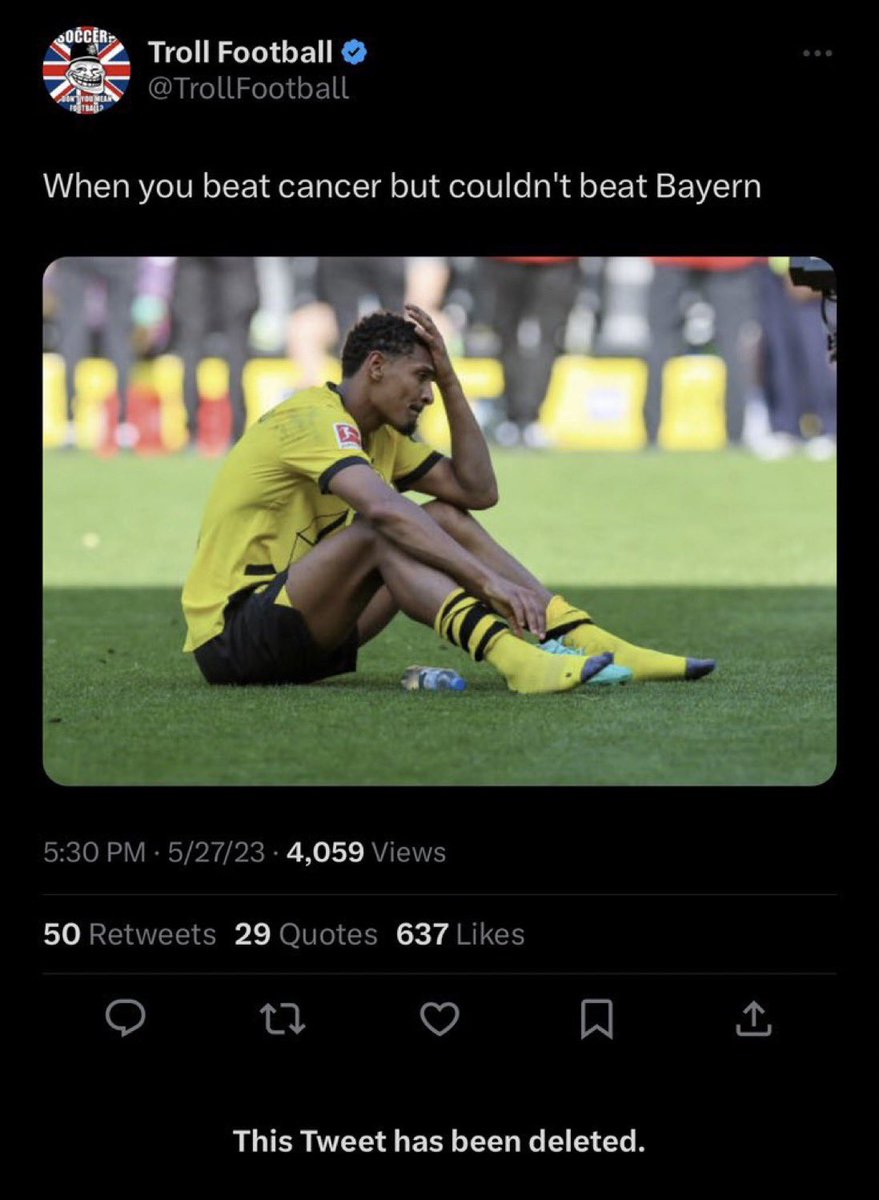 harrys_72's tweet photo. @TrollFootball How is admin still allowed on this platform https://t.co/xZ2WosXmtV