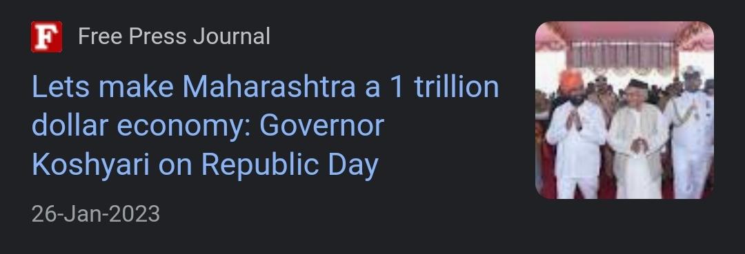 Naman46810735's tweet photo. Tamil Nadu, Karnataka, Maharashtra & Uttar Pradesh started to work on becoming 1 trillion $ economy.
@ashokgehlot51 @SachinPilot Where is Rajasthan in this race? Still stuck in BIMARU status?
Hopefully we'll get a better leadership this year...
#CongressRaj #Rajasthan https://t.co/UnVV7H9X7Q