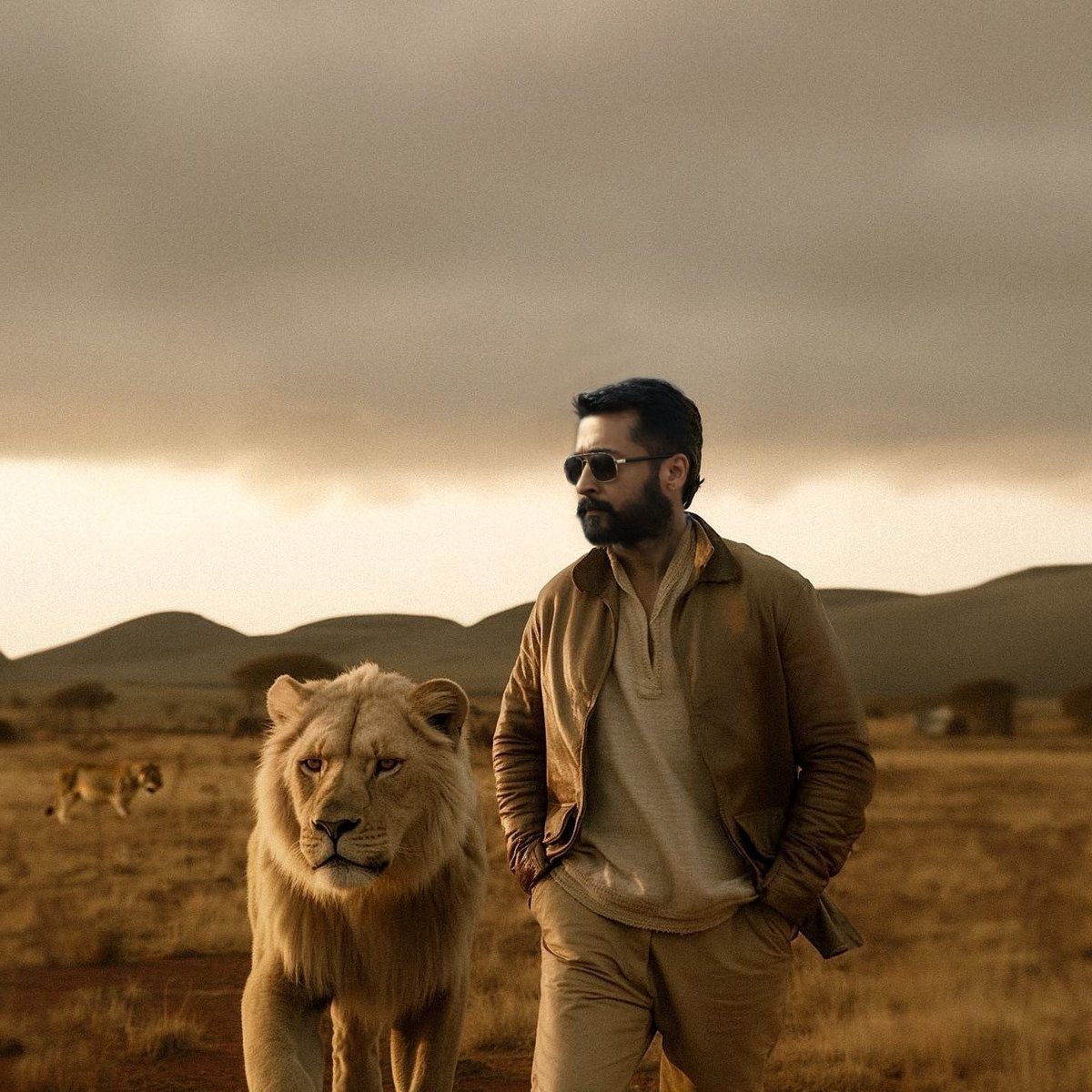 Hari_Socialist's tweet photo. • 2 Singam's 🔥🔥

#Kanguva https://t.co/gyray0oNzz