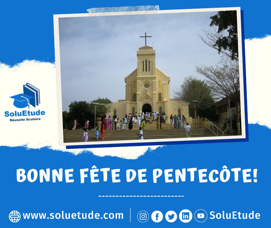 soluetude's tweet photo. Que l'Esprit Saint illumine votre vie de sa grâce et de sa puissance.

Que vous soyez entouré de vos proches, unis dans la foi, pour célébrer ensemble ce merveilleux événement.

Joyeuse Pentecôte à vous et à tous ceux qui vous sont chers ! https://t.co/BjybxAEQMf