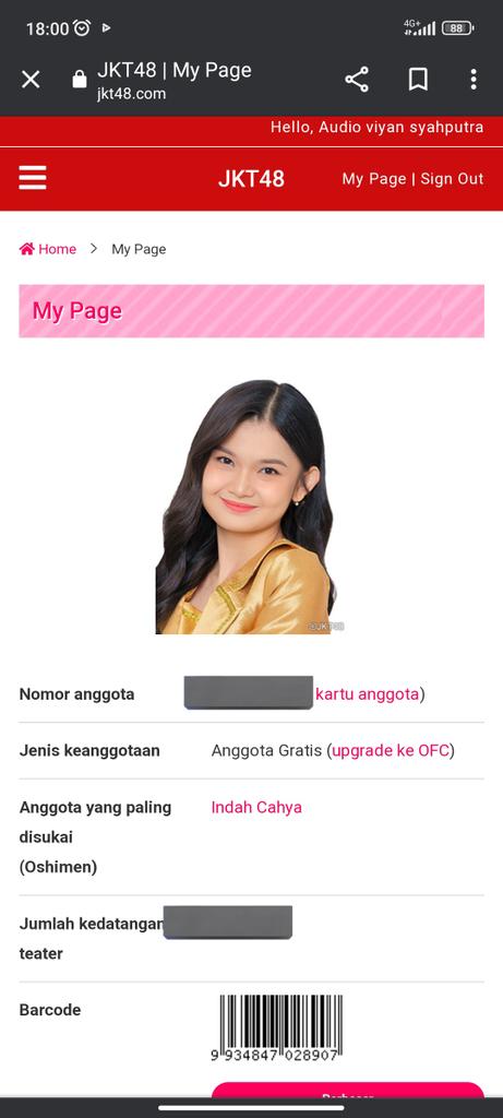 Audioviyansyah1's tweet photo. Tatapan yg buat aku tidak kuat sehingga membuat aku makin sayang sm mbaknya ini 🥺😗. 
Selamat datang kembali di my page ku kak @C_IndahJKT48 🥹🫶. https://t.co/LKr3TxL0HS