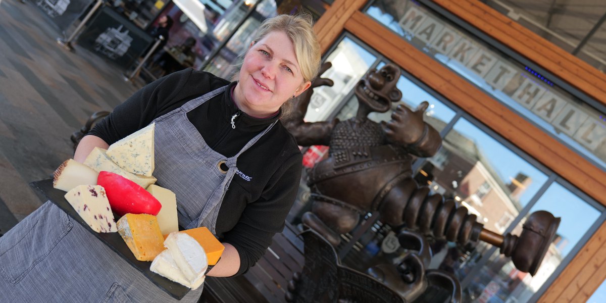 😊 Enjoy knitting and looking for a creative outlet? come along for a chat with the group.

🧀 Try some delicious free samples of Wensleydale cheese, on the hour from 11am to 3pm, provided by Pickles of Preston cheese stall, located at Preston Markets.

4/5