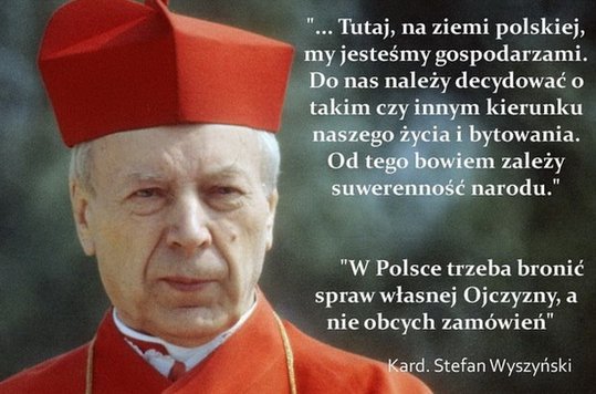 ksPiotr's tweet photo. "Dla nas po Bogu największa miłość to Polska!"
Kard.Stefan #Wyszyński
#Prymas https://t.co/c0SW8OZUFg