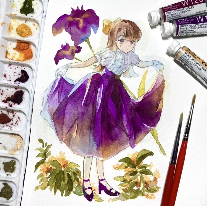 violet.