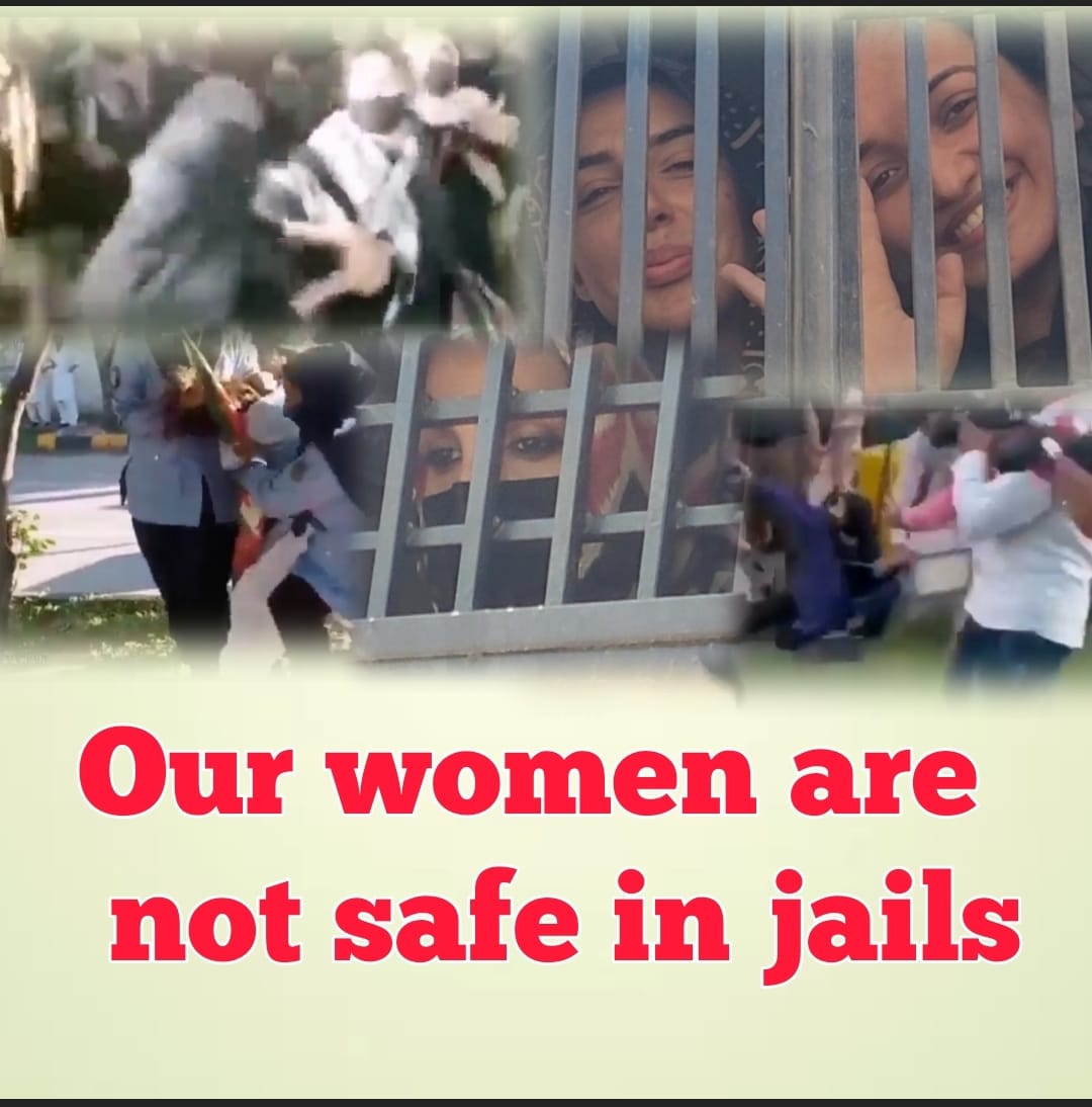 zeeshan82445998's tweet image. Safety of our women illegally detained during peaceful protests must be investigated by the state of Pakistan. 
#ReleaseOurWomen #FreedomOfSpeech #BasicHumanRights