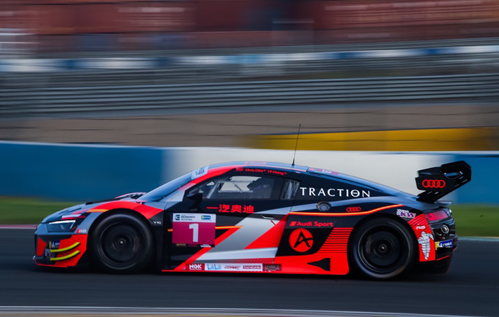 1–2-3-4 victory in China: The FAW Audi Racing Team won the 150-min China Endurance Championship race at Ningbo with Cheng Congfu & Chris Chia in the #1 Audi R8 LMS. They led home the R8 LMS cars from @absolute_racing (#16) and Climax Racing (#55 & #777).

#PerformanceIsAnAttitude