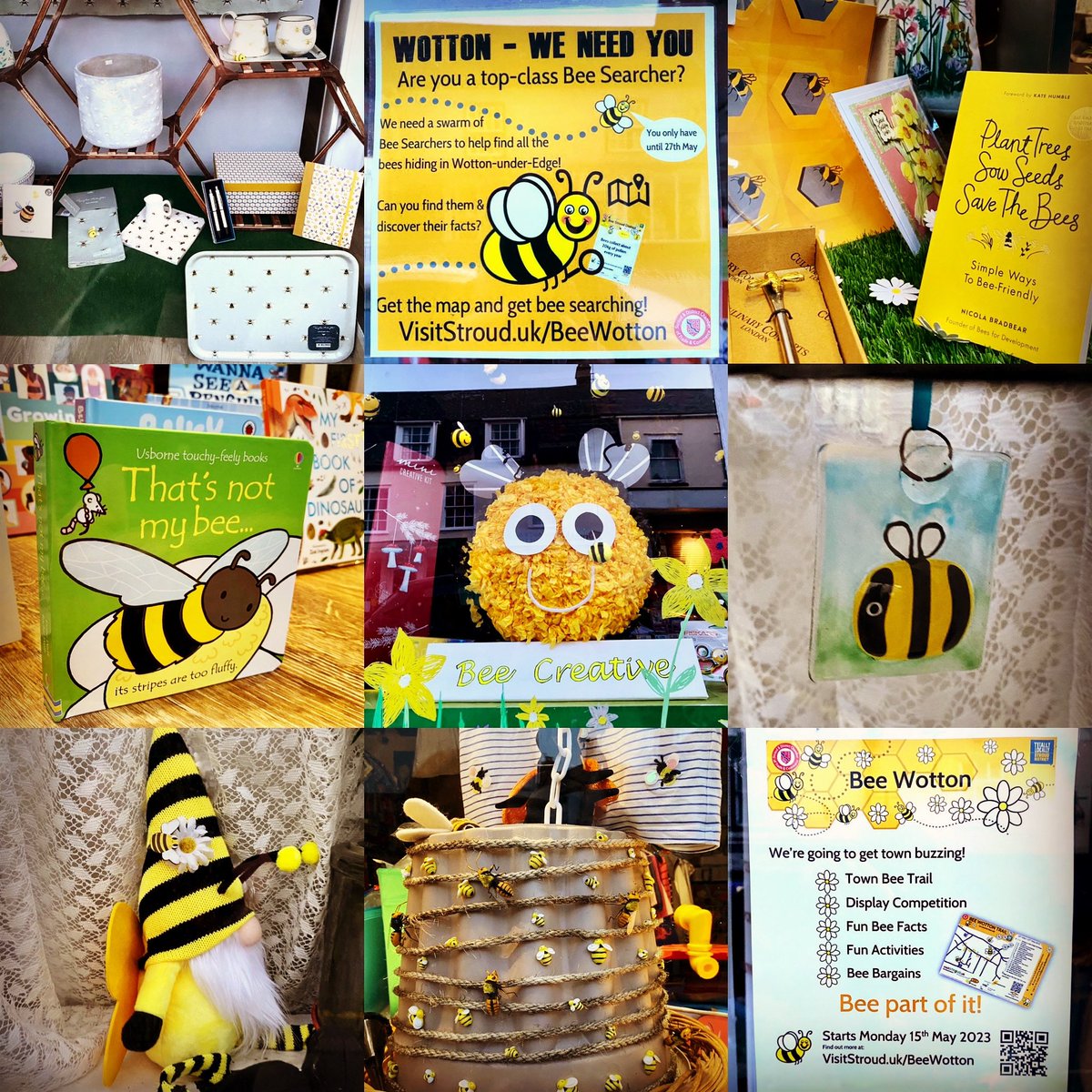 🐝 What a great Bee-Wotton show from our local businesses! Lots of great promotions & activities. Thanks to everyone who took part. Let’s keep shopping local to support the high street all year round.
#ShopLocal #ThinkLocalFirst #BeeStroudDistrict 
visitstroud.uk/beewotton