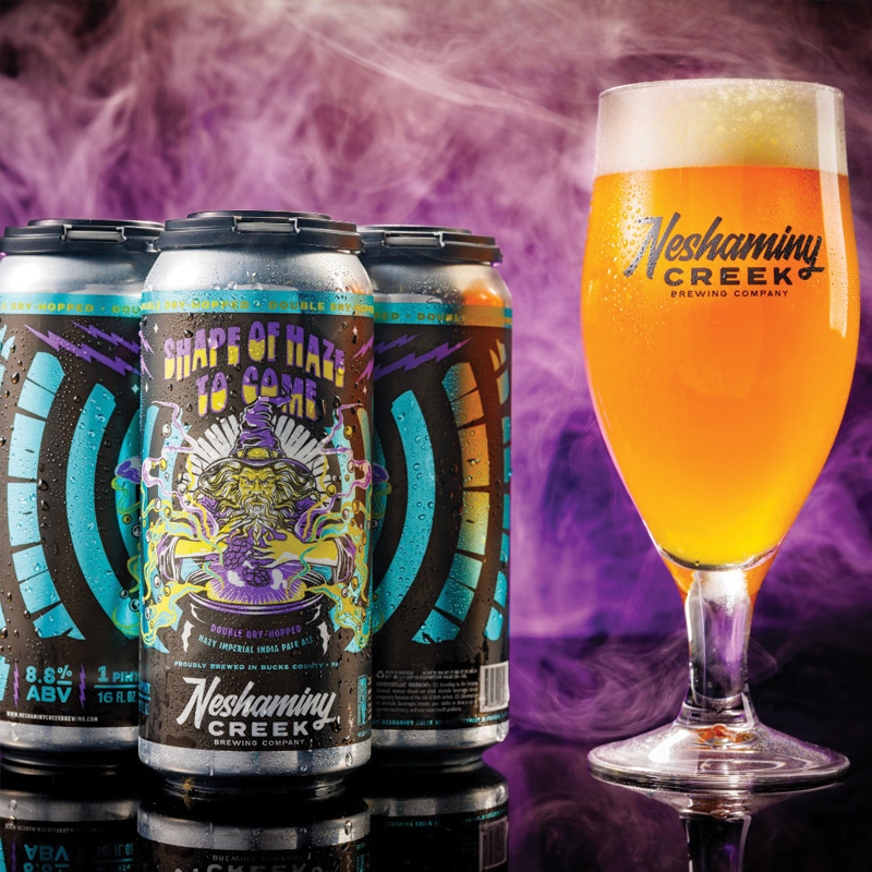 The wizard opted for no fruits or adjuncts in this one, just a pure version of The Shape of Haze to Come that hasn’t been seen around here in years. A craft of wizardry!
@neshaminycreekbrewingco #neshaminycreekbrewingco #neshaminy #shapeofhaze #hunterdon #beer #craftbeer