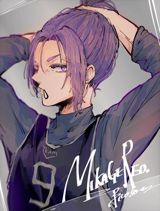 玲王の髪結ぶところ好き…  #ブルーロックFA