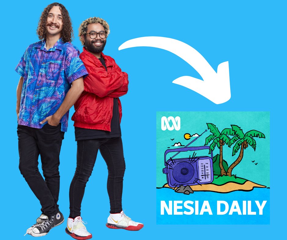 🔥Something new is coming to ABC Radio Australia & ABC Pacific!🌊 Join Jacob McQuire and Michael Chow as they bring you Nesia Daily. 🕖 7AM 🇵🇬 every weekday. 📱abc.net.au/pacific/progra… 📻 🇵🇬 101.9FM / 🇸🇧 107FM / 🇫🇯 106.6FM / 🇼🇸 102FM