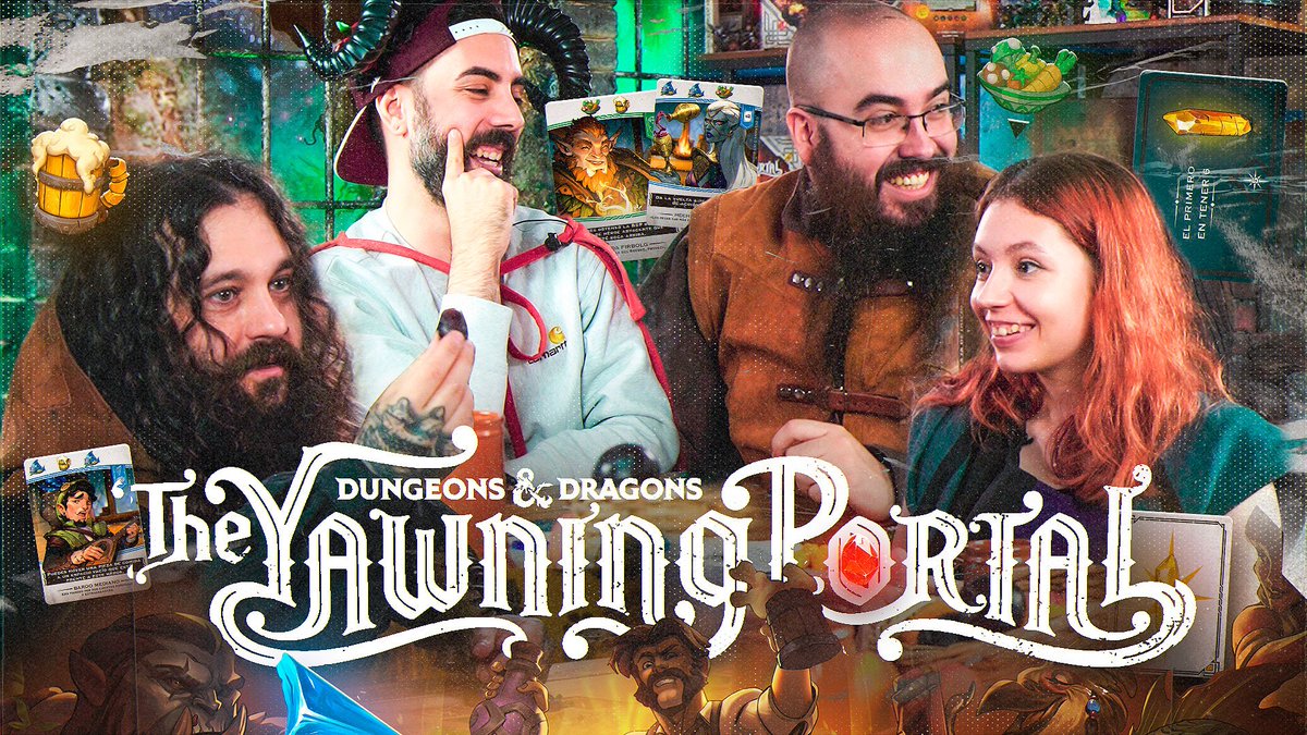 infrecuentes's tweet image. ⚡️Nuevo vídeo en YT⚡️
Os traemos una partida muy especial y es que la gente de @hasbrofans_es nos han pedido que seamos los taberneros del Portal Bostezante 🍻🫡
🚨Atentos, este video tiene sorteo!

#Ad #AvalonHill #DungeonandDragons #HasbroFans #dungeonsdragons