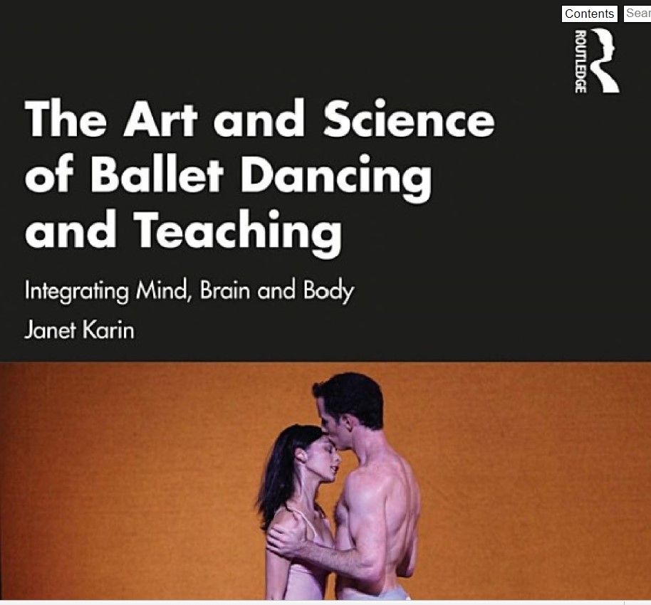 Eagerly anticipating @routledgebooks The Art and Science of Ballet Dancing and Teaching by Janet Karin routledge.com/The-Art-and-Sc… #dancers #mentalhealth #ballet #danceteachers