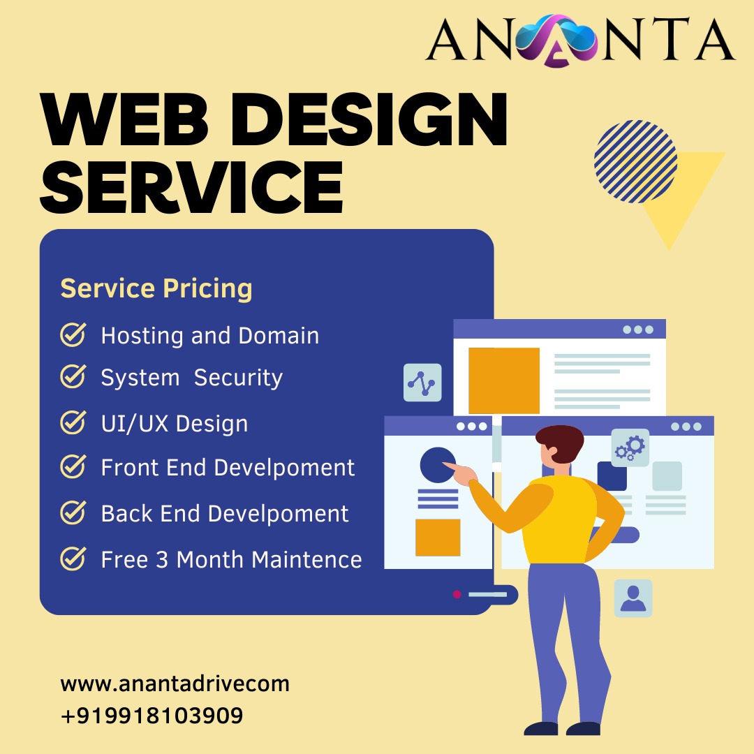 WEB DESIGN SERVICE | @anantadrive |@codevirussec #webdesign #web #website #service #anantadrive #uidesign #uxdesign #systemsecurity #hosting #domain #development