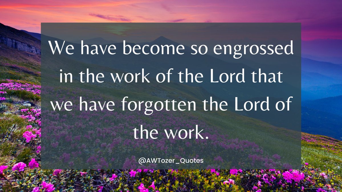 #AWTozer #KnowingGod