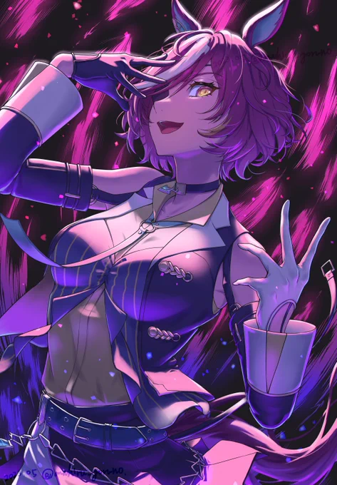 このワタシにこそ酔え…っ!  #タニノギムレット #ウマ娘