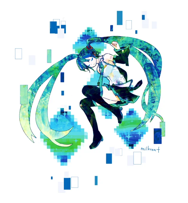 #初音ミク   サイバー