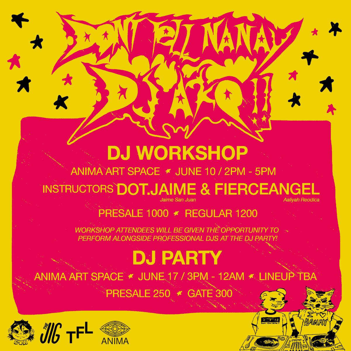 donttellnanay's tweet photo. don't tell nanay bano pa 'ko, pero ok lang, matututo din ako 👍

🔊 DON'T TELL NANAY, DJ AKO! 🔊
In partnership with The Flying Lugaw (@theflyinglugaw) &amp; The Jig (@thejigprod) https://t.co/087kBRqNvo