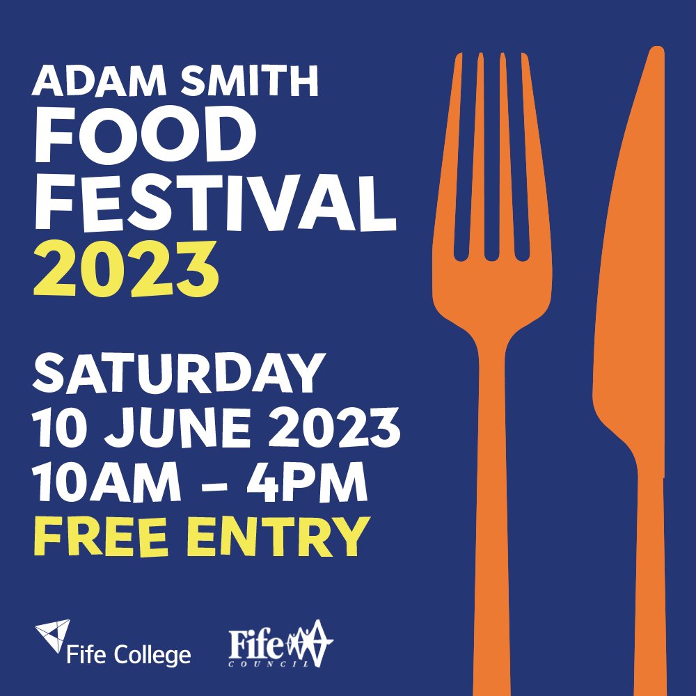 Fife College on Twitter "⭐ Kirkcaldy's popular Food & Drink Fair