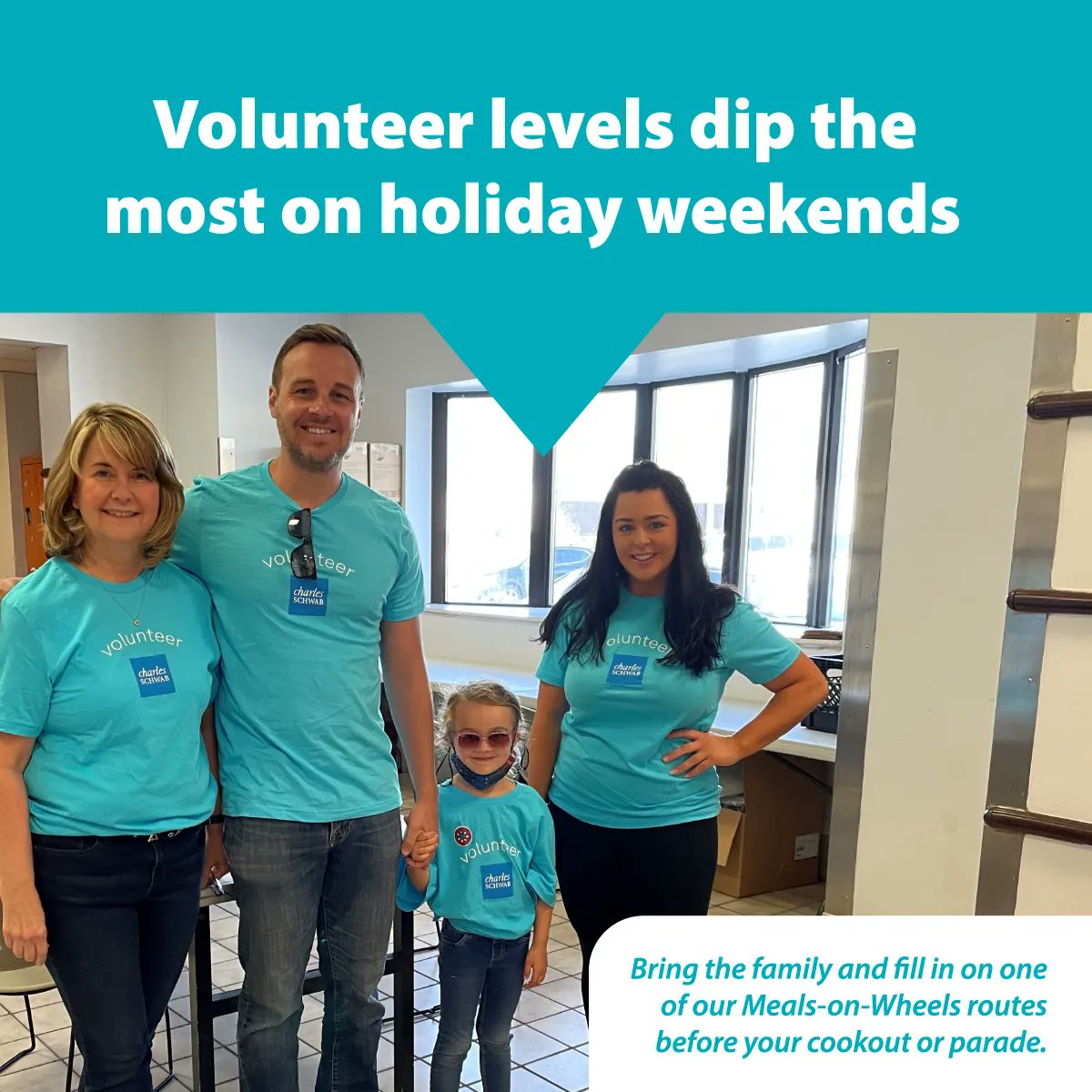 What can be better family bonding than spending the morning giving back to your community? lifecarealliance.org/volunteer/ 
#MealsOnWheelsVolunteers #HonoringOurHeroes #GiveBack #CommunityMatters