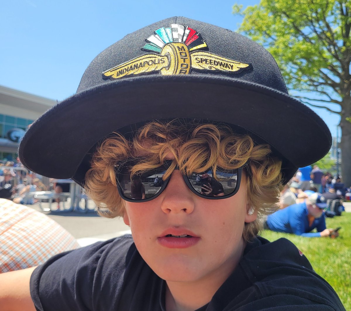 AKAJones1's tweet photo. CarbDay was perfect! 
#Indy500 
#Indianapolis500 
@NoJo_2027 
@DAMommaJ 
@jdouglas4 
@IMS https://t.co/iRzWkpyNRJ