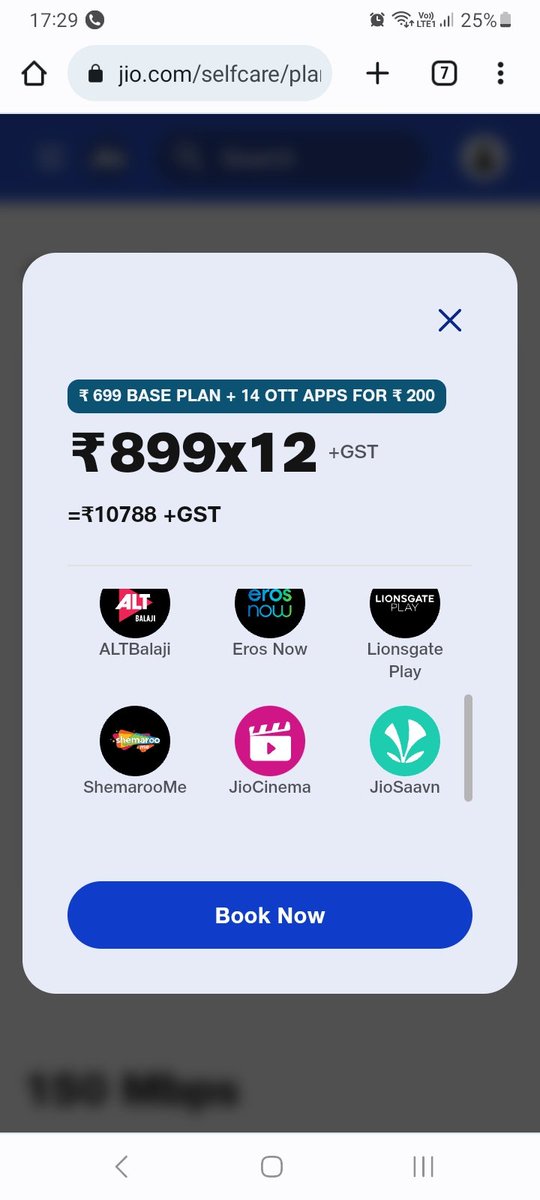 roman60388481's tweet photo. @JioCare @reliancejio @JioCinema is a big scam. I'm unable to use subscription. I suggest don't take @JioCare they portrait something ang give something. dissatisfied with the service https://t.co/h06WuZxaxC