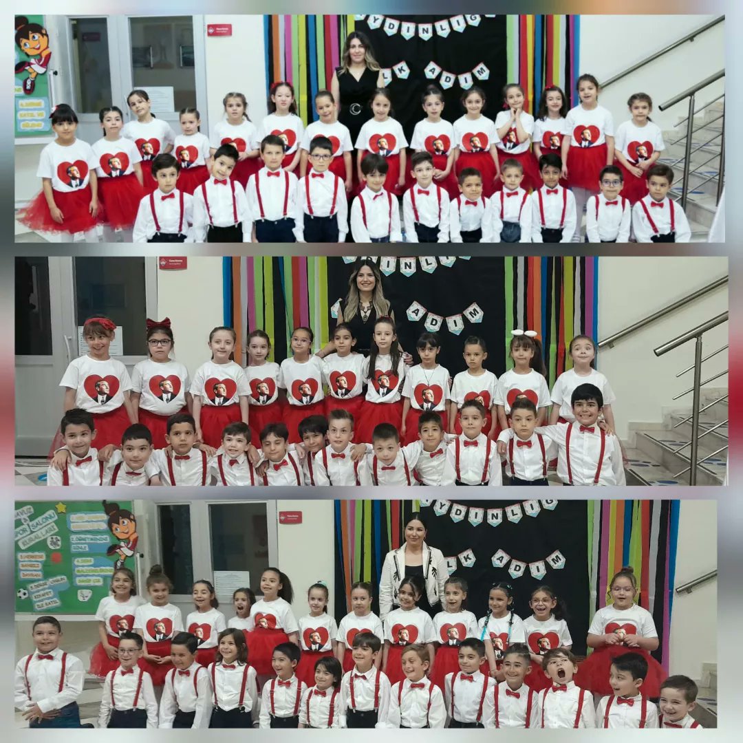 bk_cayyolu's tweet photo. 🇹🇷Cumhuriyetimizin 100.yılında 1. sınıf öğrencilerimiz coşkulu bir tören ile aydınlığa ilk adımlarını attılar. Öğrencilerimizi yürekten tebrik ediyoruz. 
#aydınlıgailkadim❤️💙
#bahcesehirkoleji https://t.co/OMkoRdqMcJ