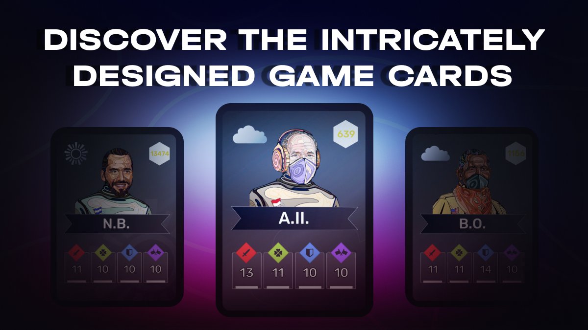 🃏 Discover the intricately designed game cards and immersive board concept in The Presidents NFT. Collect your deck, climb the rating ladder, and unlock exclusive rewards. Each President's card reflects their individual strengths and characteristics.