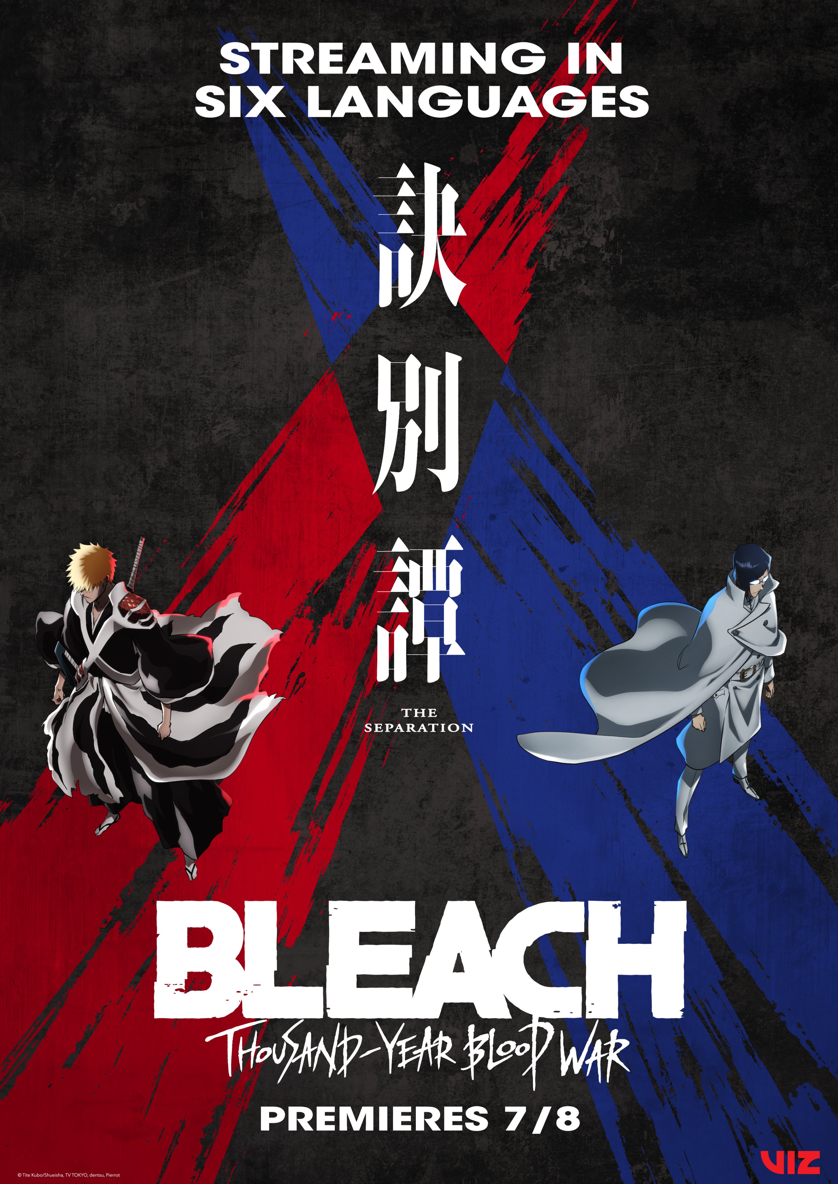 BLEACH: Thousand-Year Blood War - The Separation - New Key Visual