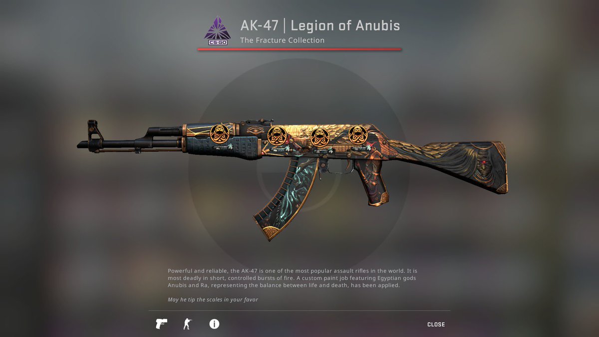 Counter-Strike 2 Intel (@CS2Intel) on Twitter photo 2023-05-28 12:09:43 🔥 CS:GO GIVEAWAY 🔥
🎁 AK-47 | Legion of Anubis ($23)
➡️ TO ENTER:
✅ Follow @CS2Intel & @challengedotgg
✅ Retweet
⏰ Giveaway ends in 72 hours!
#CSGO #CSGOGiveaway 🔥 CS:GO GIVEAWAY 🔥
🎁 AK-47 | Legion of Anubis ($23)
➡️ TO ENTER:
✅ Follow @CS2Intel & @challengedotgg
✅ Retweet
⏰ Giveaway ends in 72 hours!
#CSGO #CSGOGiveaway