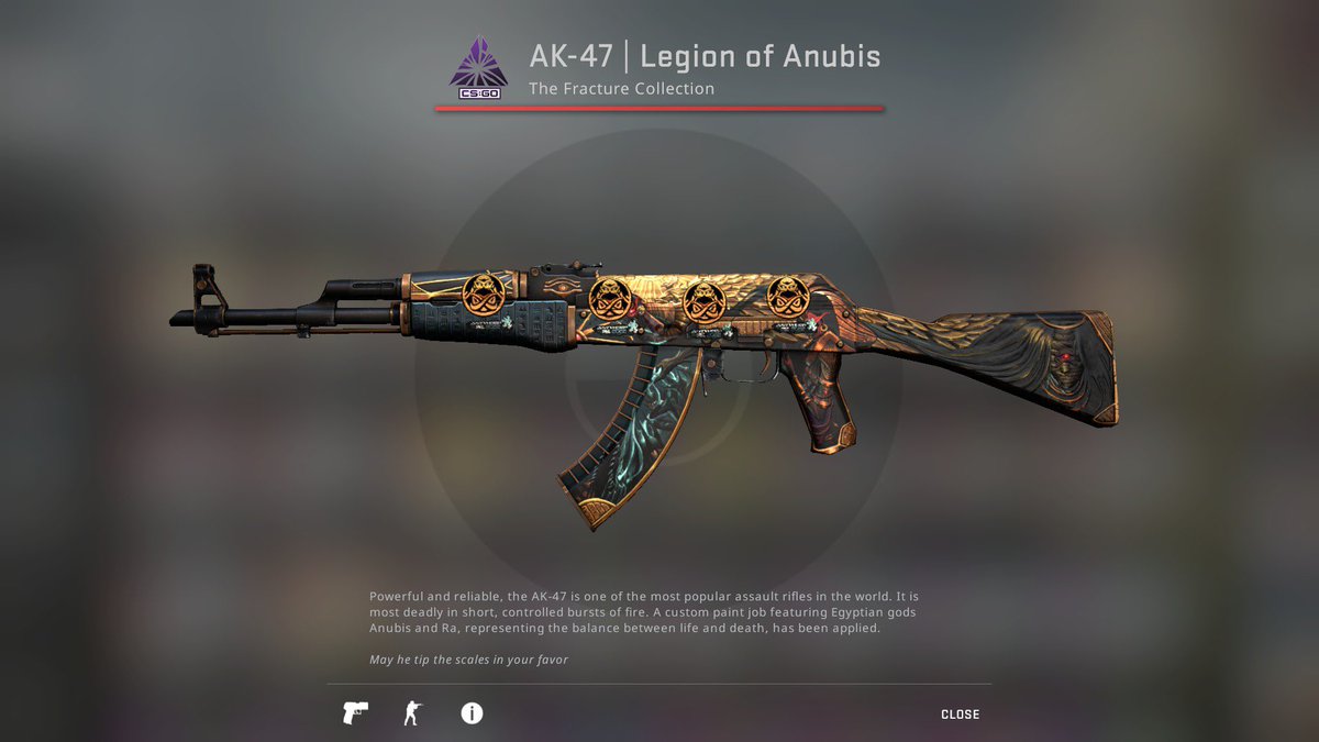 🔥 CS:GO GIVEAWAY 🔥 🎁 AK-47 | Legion of Anubis ($23) ➡️ TO ENTER: ✅ Follow @CS2Intel & @challengedotgg ✅ Retweet ⏰ Giveaway ends in 72 hours! #CSGO #CSGOGiveaway