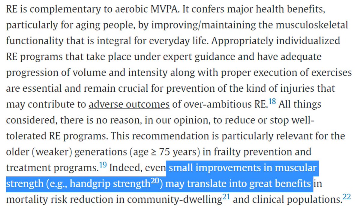 Dr Ai Lyn Tan (@drailyntan) on Twitter photo Resistance #exercise is an important #physicalactivity with major health benefits complementary to endurance exercise
Improve
✅Lean #muscle mass & #strength
✅Attenuation of fat
✅Favorable effects on BP, glucose & lipid metabolism
👉🏽sciencedirect.com/science/articl…
via <a href="/JSHS_MedHealth/">Journal of Sport and Health Science (JSHS)</a> Resistance #exercise is an important #physicalactivity with major health benefits complementary to endurance exercise
Improve
✅Lean #muscle mass & #strength
✅Attenuation of fat
✅Favorable effects on BP, glucose & lipid metabolism
👉🏽sciencedirect.com/science/articl…
via <a href="/JSHS_MedHealth/">Journal of Sport and Health Science (JSHS)</a>