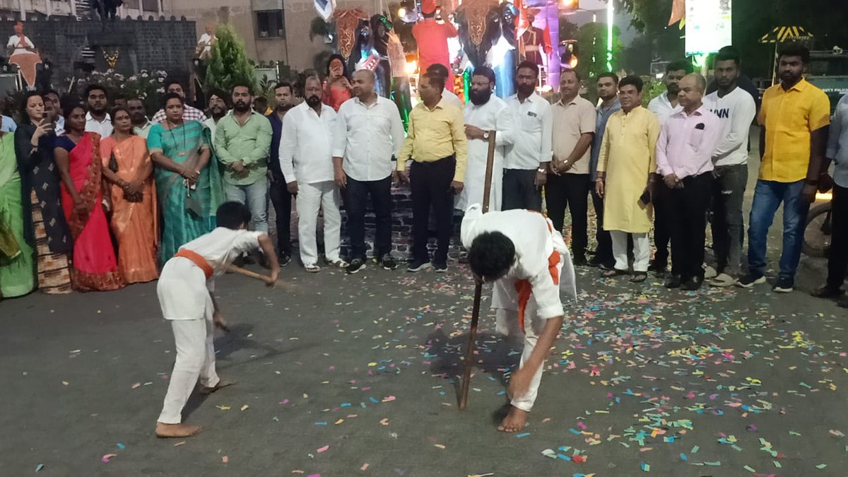 AmrishMokal's tweet photo. श्री छत्रपती ��िवाजी महाराजांच्या शिवराज्याभिषेक रथाचे पनवेल नगरीत स्वागत👏👏👏 https://t.co/y7g6kSEXuC
