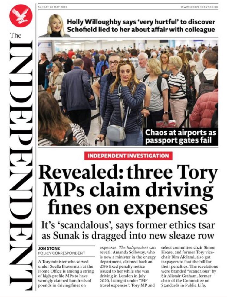 @Conservatives grubbing around for their own speeding fines from the public purse? “Shocked! Shocked I tell you!!” #oneruleforthem Will @BimAfolami get questions asked the next time he’s on @GBNEWS @TalkTV? Doubt it!