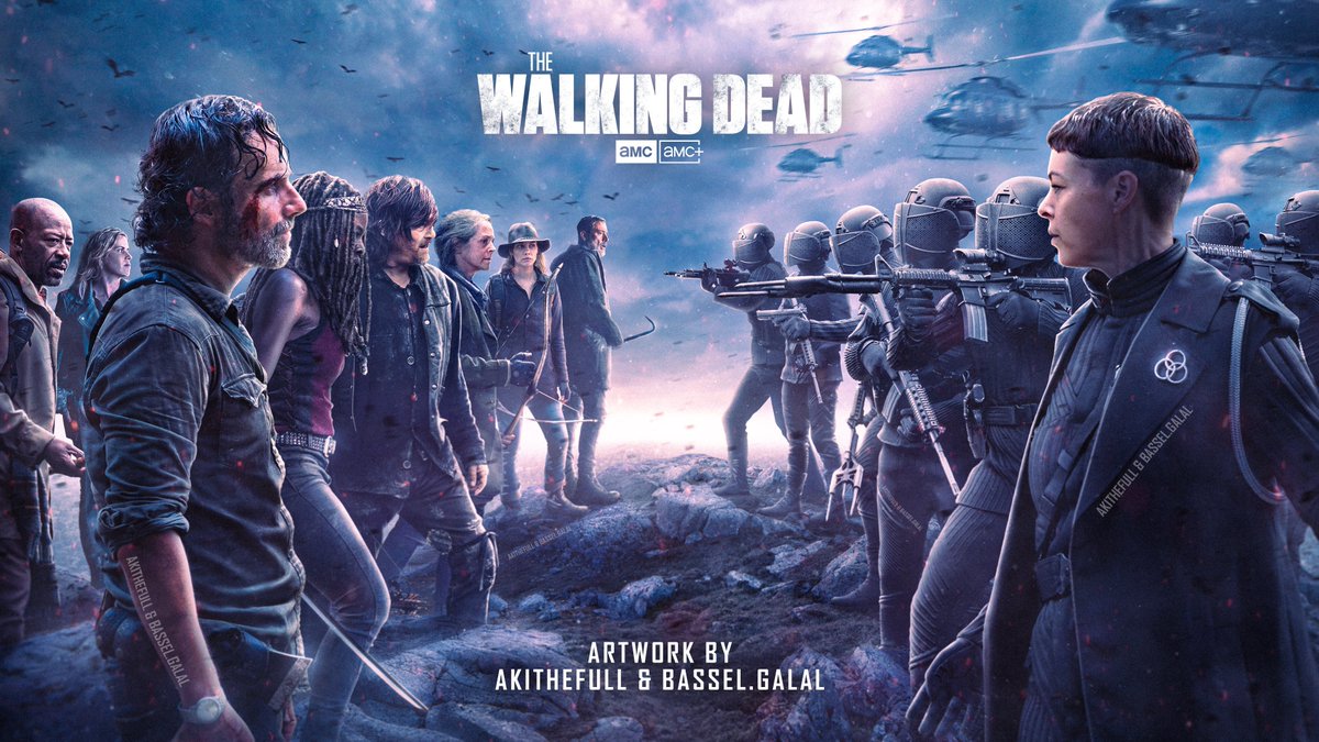 WORLDS COLLIDE IN TWD!!! A Massive Collab Between @AkiTheFull And @BasselGalall IS NOW LIVE! #TWD #TheWalkingDead #WorldsCollide #CRM #AkiTheFull #BasselGalal