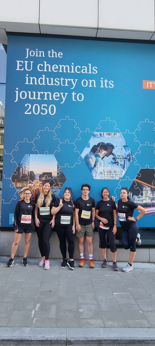 Cefic's tweet photo. Congratulations to our #Cefic team for bravely running the #20kmofBXL!! 💪👟🔥 https://t.co/ezcAzKLTo4