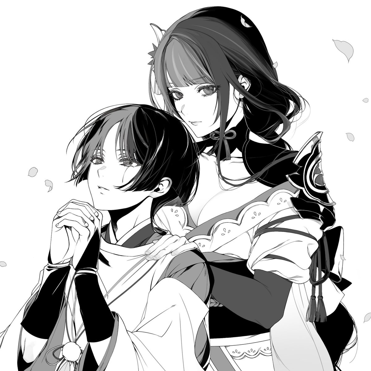 この体格差で兄妹なのがとってもかわいいふたり