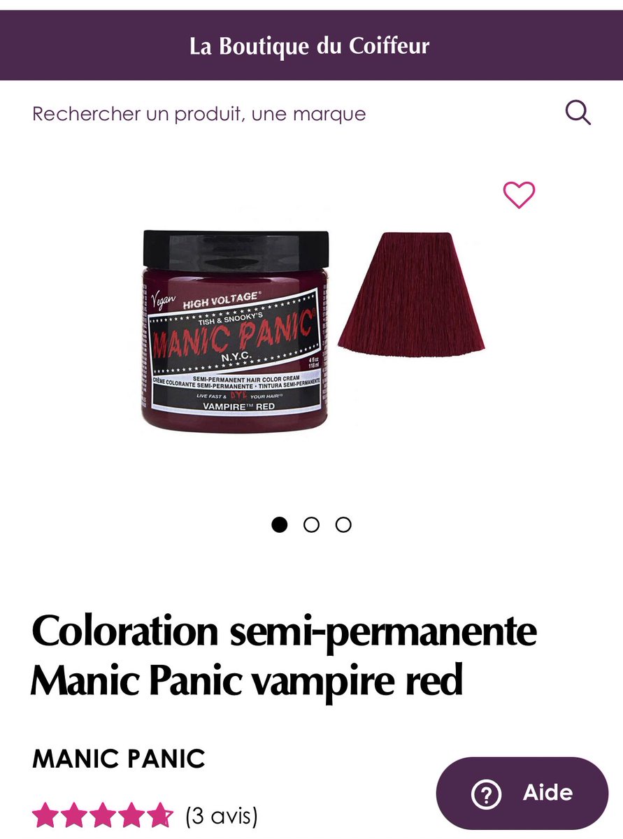 Pour les plus fous, si vous voulez tenter une teinture, nous vous conseillons ce produit. Testé et approuvé par l’équipe MJTV ! Il est possible de le commander sur le site ou d’aller en acheter un à l’une des deux boutiques présentes en ville ! (Part ou bout de quelques lavages)