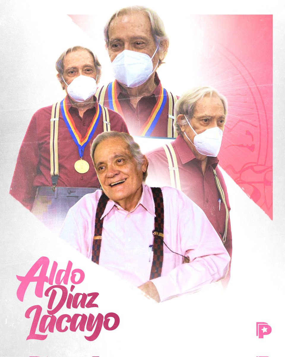 #Efeméride| El #28Mayo de 2022 pasó a otro plano de vida el Dr. Aldo Díaz Lacayo, historiador, intelectual y editor, que nos dejó un legado inmenso a través de sus múltiples voces y enseñanzas, como testimonio indeclinable de fe en el porvenir. 🇳🇮🕊

Fue condecorado con la Orden