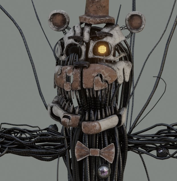 Emir on X: Re-textured a Molten Freddy model for fun   / X