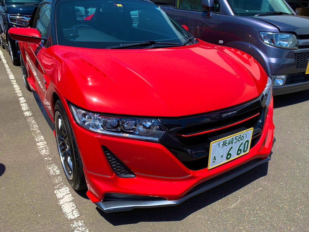 これにライトカバーとアイラインは惚れる
#S660
#長崎S660乗り